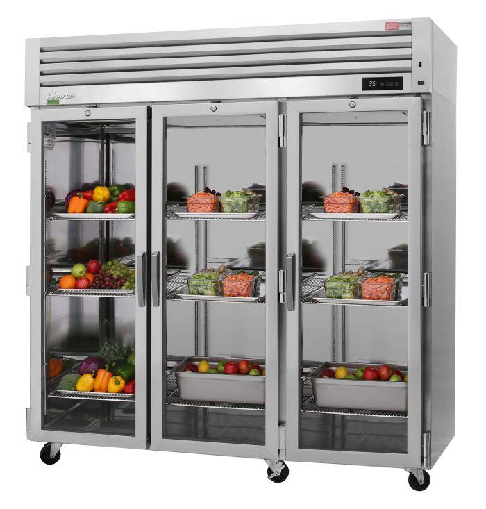 Turbo Air PRO-77R-G-N PRO Series Reach-In 9 Shelf Refrigerator