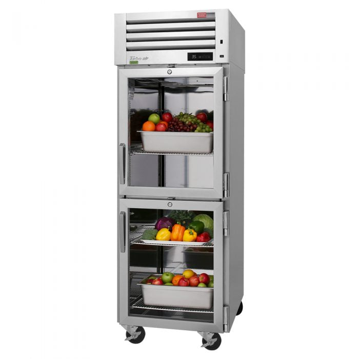 Turbo Air PRO-26-2R-G-N PRO Series Reach-In 3 Shelf Refrigerator