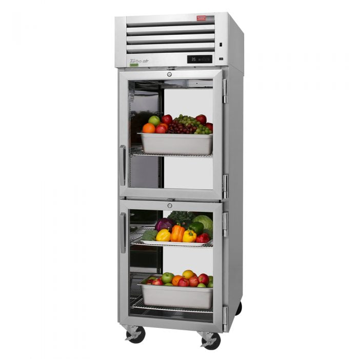 Turbo Air PRO-26-2R-G-PT-N PRO Series Reach-In 3 Shelf Refrigerator